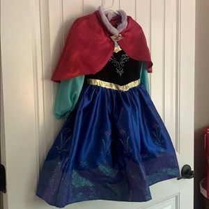 Disney frozen Anna outfit with boots